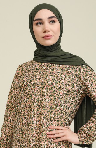 Mink Hijab Dress 1774-03