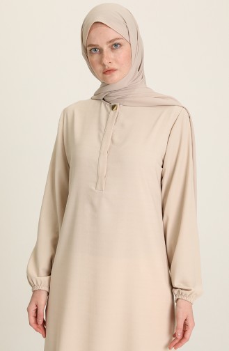 Beige Abaya 6912-03