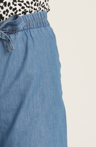 Pantalon Bleu marine clair 0005-03