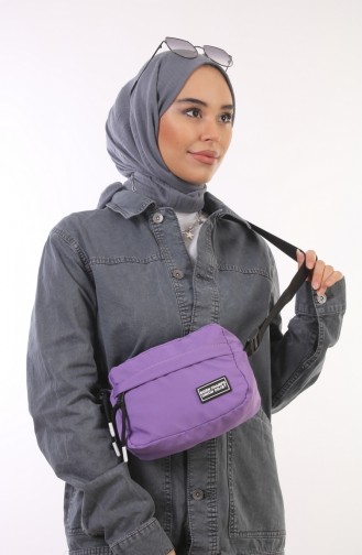 Purple Shoulder Bags 34-04