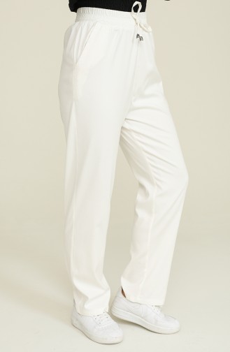 Pantalon Blanc 6107-17