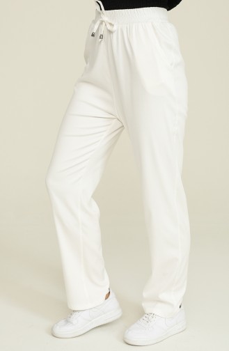 Pantalon Blanc 6107-17