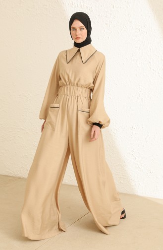 Cream Jumpsuits 228421-02