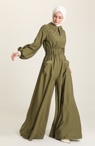 Khaki Jumpsuits 228421-03