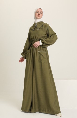 Khaki Jumpsuits 228421-03