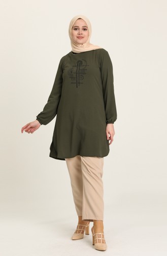 Dark Khaki Tuniek 2027-06