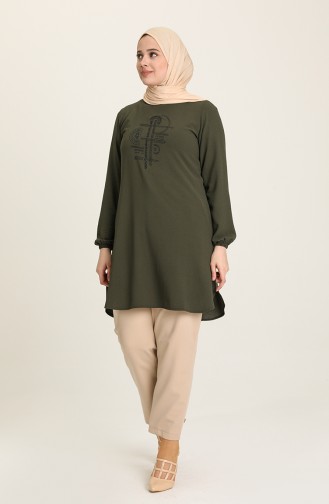 Dark Khaki Tuniek 2027-06