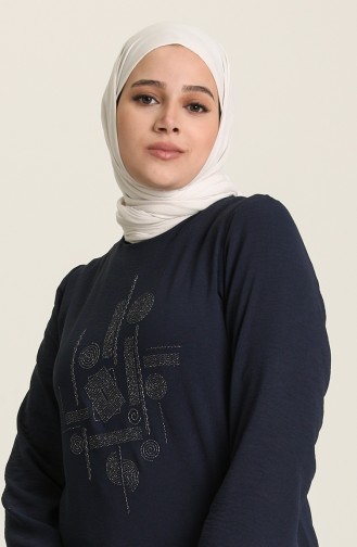 Navy Blue Tunics 2028-02