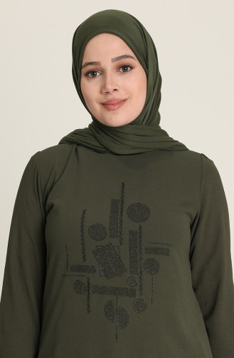 Dark Khaki Tuniek 2028-04