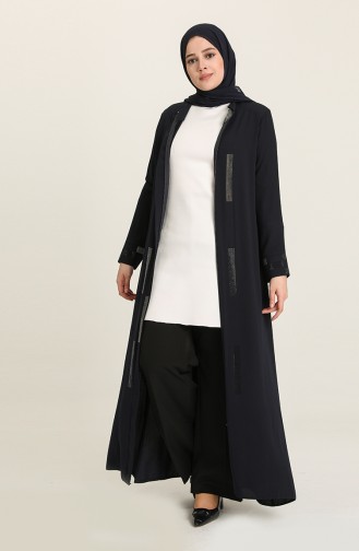 Dunkelblau Abayas 5044-02