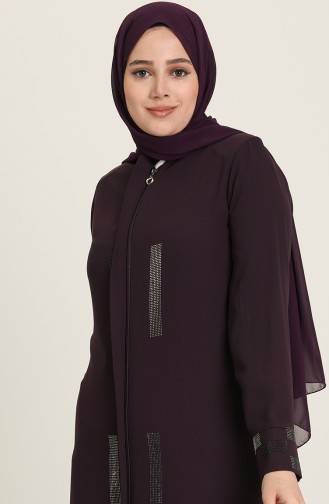 Purple Abaya 5044-04