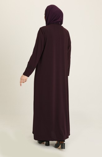 Plum Abaya 2001-04