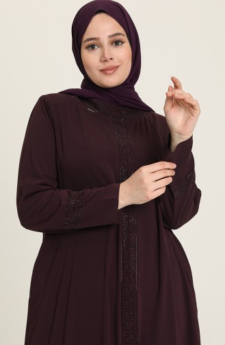 Plum Abaya 2001-04