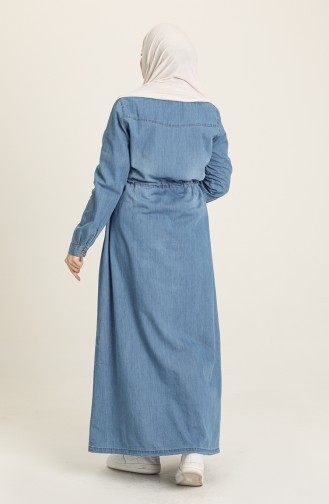 Robe Jean Bordée 9200-02 Bleu Jean 9200-02