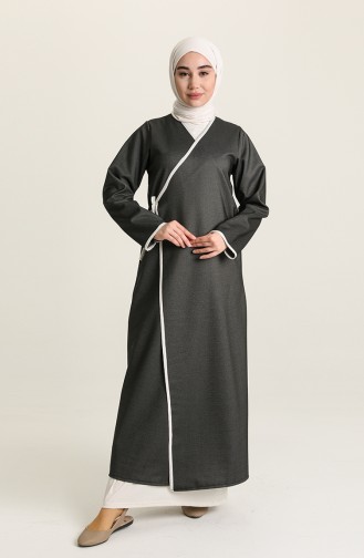 Dark gray Praying Dress 7035-15