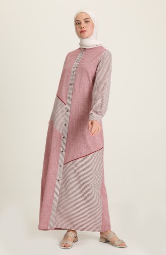 Pink İslamitische Jurk 4502-01