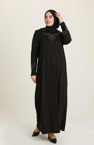 Robe Hijab Noir 0002-01
