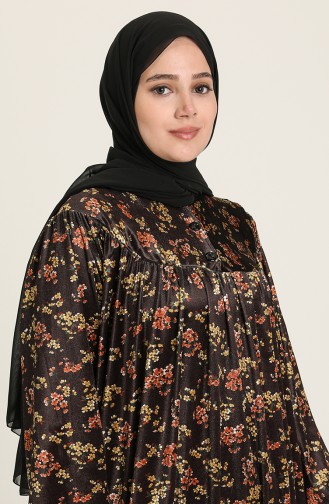 Robe Hijab Couleur Brun 2026-02