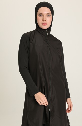 Black Swimsuit Hijab 22400-01