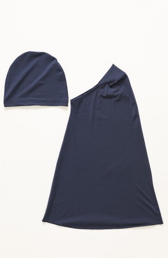 Navy Blue Swimsuit Hijab 22400-02