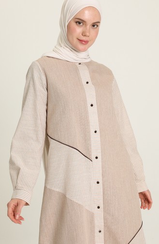 Mink Hijab Dress 4502-02