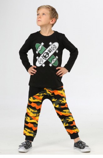 Black Children’s Clothing 21A1-022.Mix