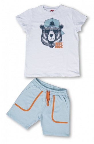 White Children’s Clothing 22SUM-025.RENKLİ