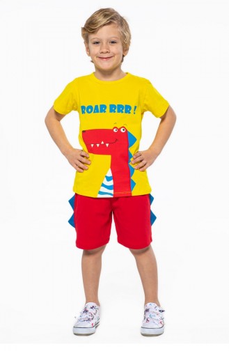 Rrr Dino 2 Li Şort Takım Karışık