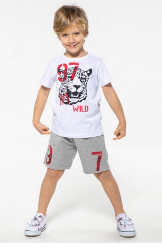 Vêtements Enfant Blanc 148.KARIŞIK