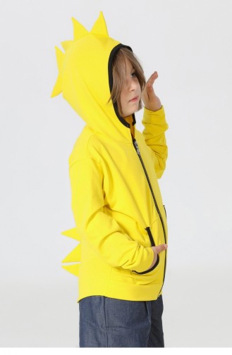 Gelb Langarmige Sweatshirts für Kinder 193.SARI