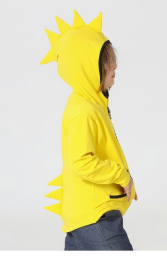 Gelb Langarmige Sweatshirts für Kinder 193.SARI