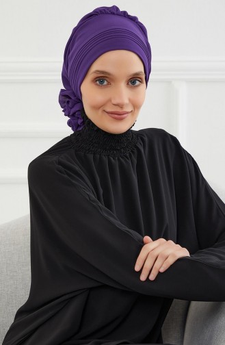 على استعداد لارتداء التوربان أرجواني 58545