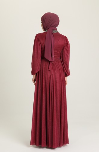 Habillé Hijab Plum Foncé 5501-22