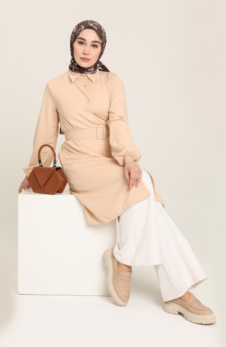 Beige Tunics 2221-08