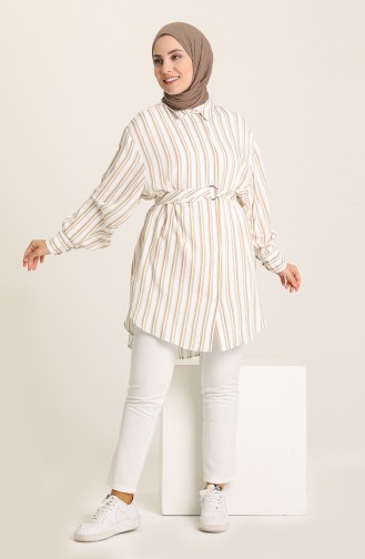 Beige Tunics 5658-03