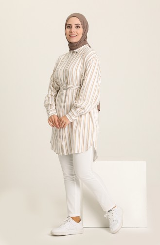 Beige Tunics 5658-03