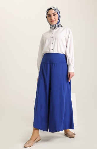 Petrol Blue Culottes 0500-01