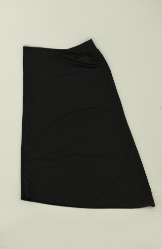 Black Modest Swimwear 2214-01