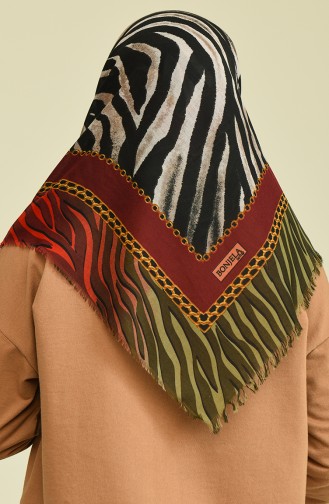 Khaki Scarf 13174-15