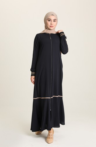 Beige Abayas 5659-02