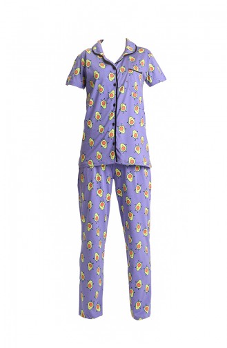 Violet Pajamas 2637.Lila