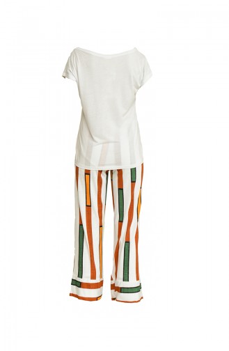 Pyjama Blanc 4044-01