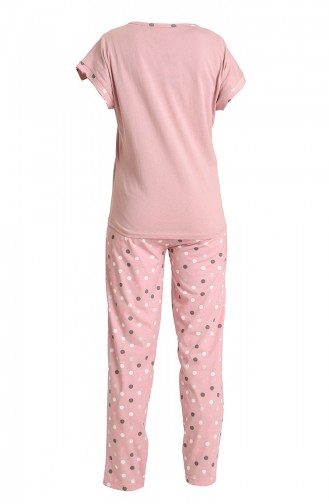 Lachsrosa Pyjama 2833.Somon