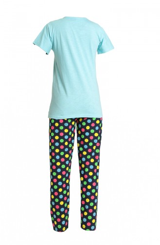 Turquoise Pajamas 2715.Turkuaz