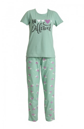 Turquoise Pajamas 2832.Turkuaz