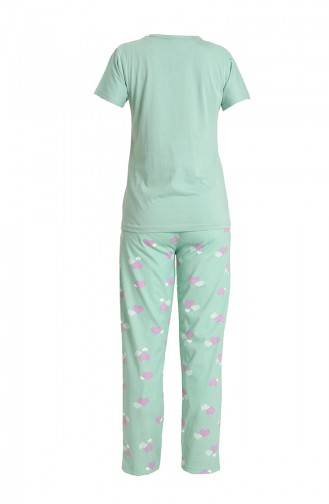 Pyjama Turquoise 2832.Turkuaz