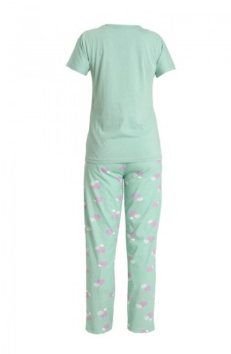 Turquoise Pajamas 2832.Turkuaz