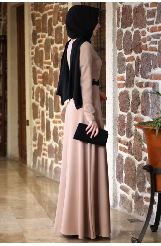 Nerz Hijab Kleider 1000-05