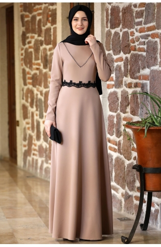 Mink Hijab Dress 1000-05
