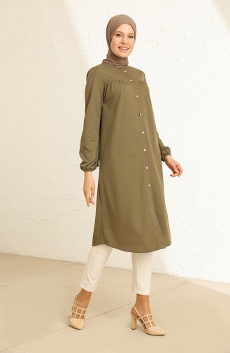 Tunique Vert khaki clair 1180-08